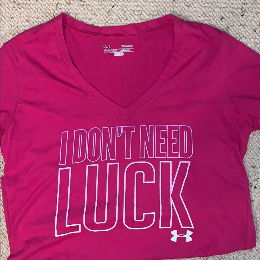 Women’s Under Armor V-Neck Tee